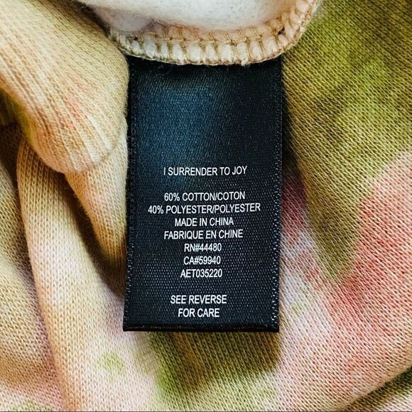 AFRM Hoodie Camo Tie Dye Sweatshir - Picture 4 of 5